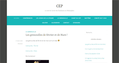 Desktop Screenshot of cepucl.be
